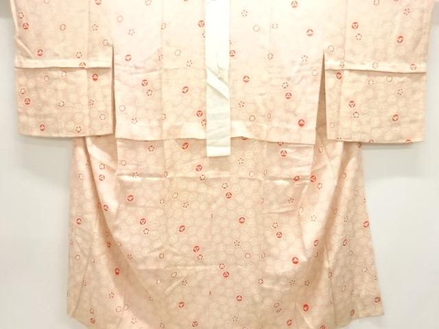 Japanese Kimono / Chirimen Kinsha Silk
